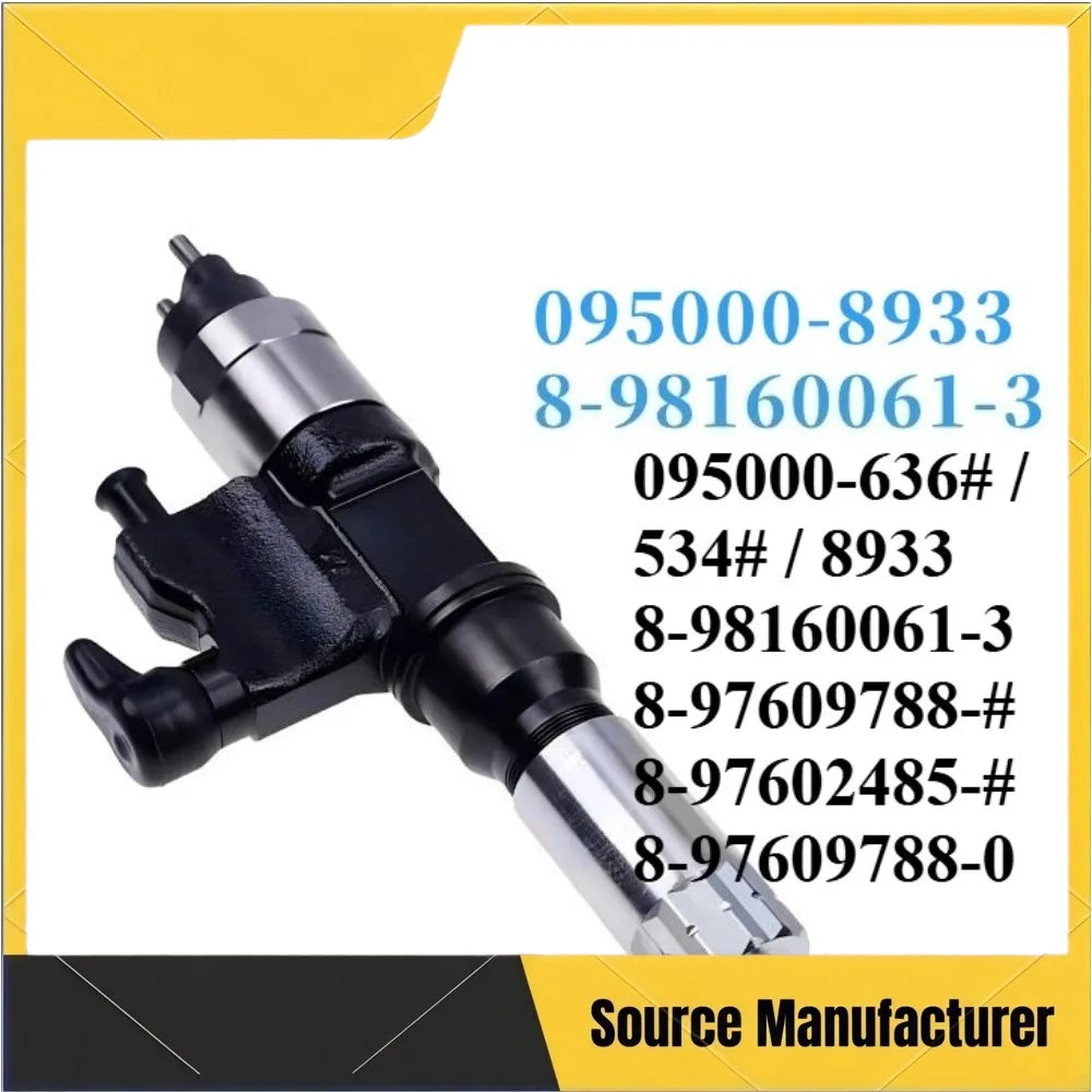 Common Rail Injector095000-8933 8-98160061-3 Common Rail Diesel Injector ForISUZU 4H07 6HK1 Engine-car Accessories Fast Delivery