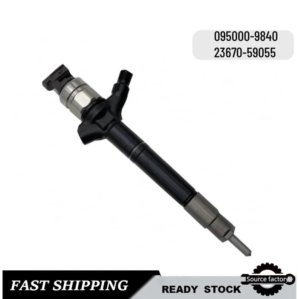 Common Rail Injector095000-9840 23670-59055 for Toyota Land Cruiser 1VD-FTV-car Accessories Fast Delivery