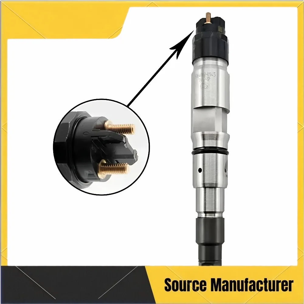 in-stock, Shipped Immediately 0445120376 High Pressure Common Rail Injector Assembly for DOOSAN Doosan Excavator Engine