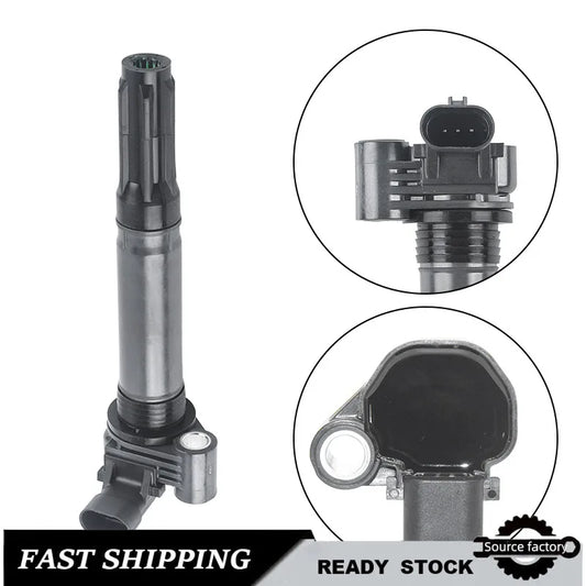 4 PCS High Power High Voltage Package Auto Ignition Coil 68070492AB for Fiat 500 Accessories Easy Installation Fast Shipping