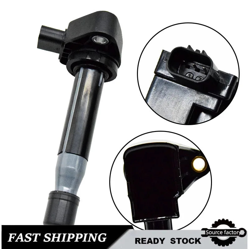4 PCS for Honda Civic Ignition Coil 30520P8E-A00 30520-PG-KA01 Easy Installation Fast Shipping
