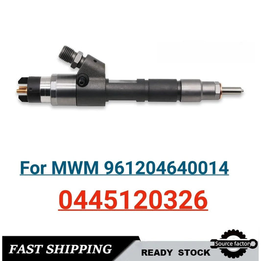 Fuel Injector Common Rail Injection 0445120326 Fuel Injector 0445120043 for MWM 0986435541-High FlowCar Accessories