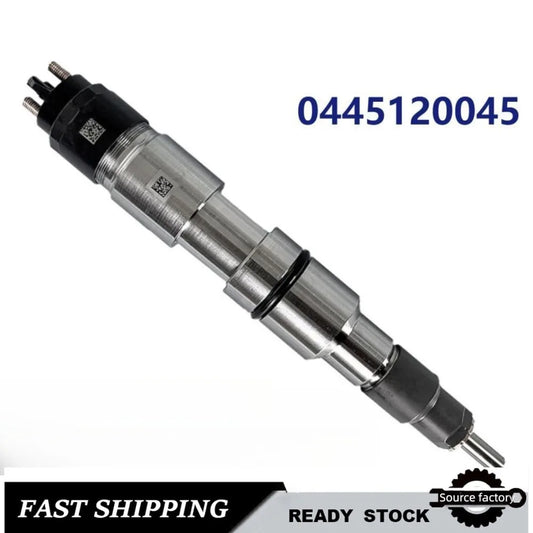 Fuel Injector0445120045 Common Rail Fuel Injector 51101006050 for MAN TGA TGL TGM Engine-High FlowCar Accessories