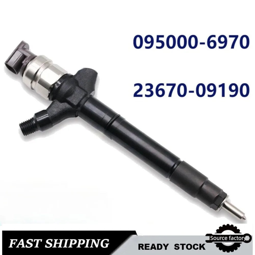 Common Rail Injector Diesel Fuel Injector 095000-6970 23670-09190/09230/270/0R050/0R130 for Toyota Avensis-car Accessories