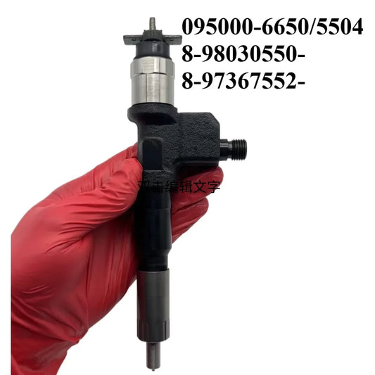Common Rail Injector Fuel Injector 095000-6650/5504 forISUZU 6WF1 4HL1\ 6HL1-car accessories Fast Delivery