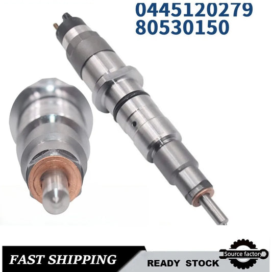 Fuel Injector0445120279 Diesel Fuel Injector 80530150 for Fiat IVECO Common Rail Injector - High FlowCar Accessories