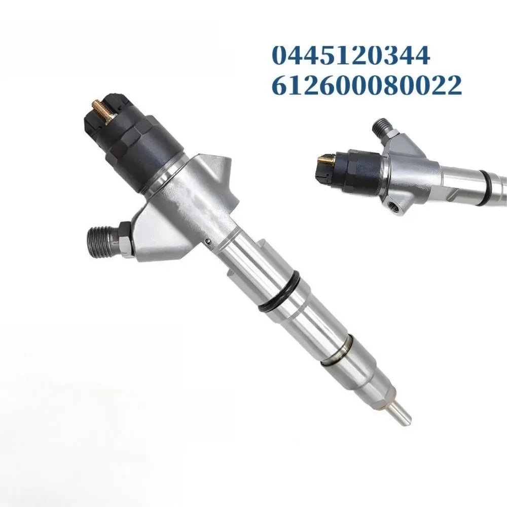Fuel Injector0445120344 Diesel Fuel Injector for Weichai 612600080022 Common Rail Injector-High Flow Car Accessories