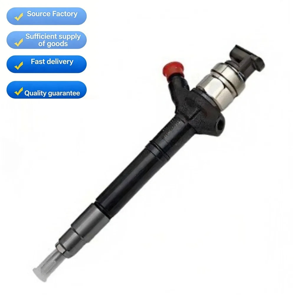Common Rail Injector 295050-1650 for Toyota DENSO  Injector 23670-E0600 J08car Accessories Fast Delivery