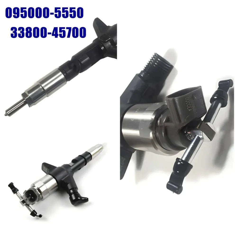 Common Rail Injector095000-5550/8310/33800-45700 /01 Diesel Fuel Injectors for Modern Excavators -car accessories Fast Delivery
