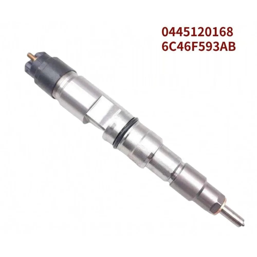 Fuel Injector0445120168 6C46F593AB Diesel Fuel Injector for Ford OTOSAN EcoTorq/ECOBlue 2.5L-High FlowCar Accessories