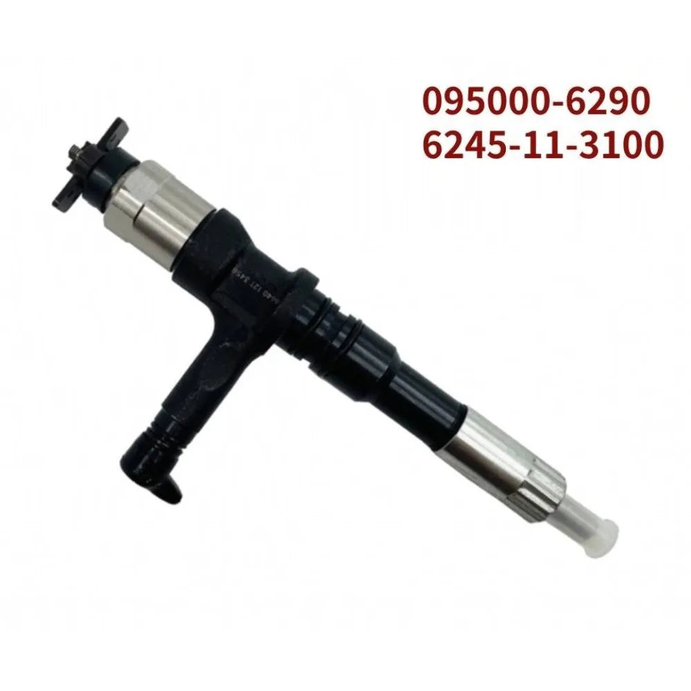 Common Rail Injector095000-6290/6245-11-3100 Diesel Fuel Injectors for Komatsu SAA6D170E-5-car accessories Fast Delivery