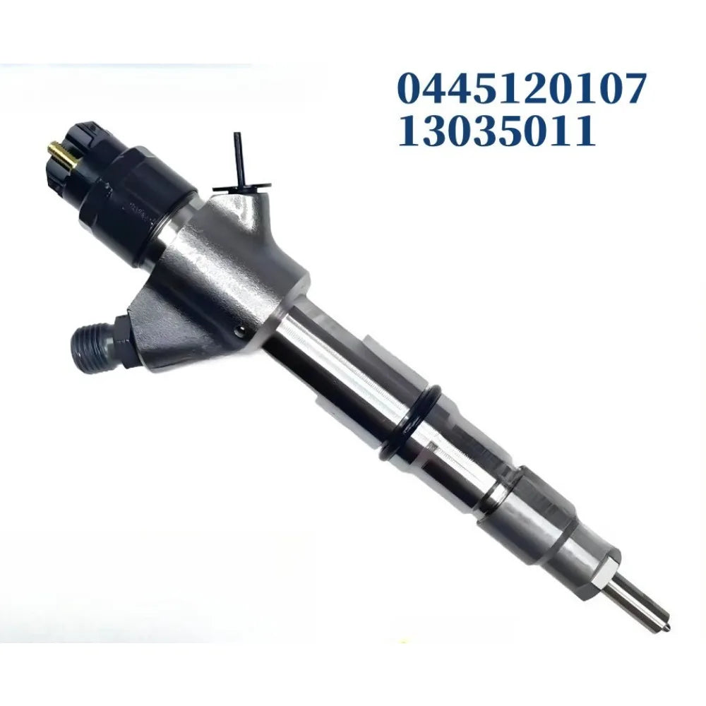 Fuel Injector0445120107 Fuel Injector for WeiChai WP6 13035011 Common Rail Injection Valve-High FlowCar Accessories