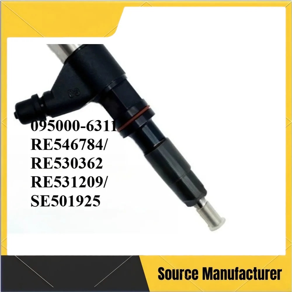 Common Rail Injector Diesel Injector 095000-6311 RE546784/RE530362 RE531209/SE501925For John Deere-car accessories Fast Delivery