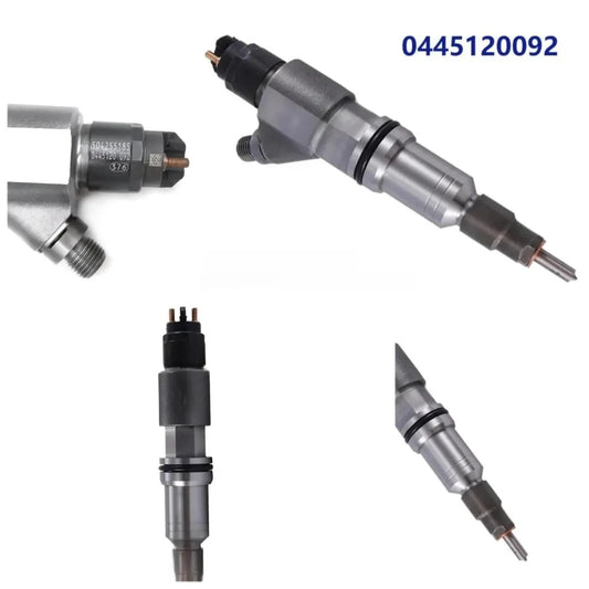 Fuel Injector0445120092 Common Rail Diesel Fuel Injector 504194432 for IVECO Holland-High Flow Car Accessories