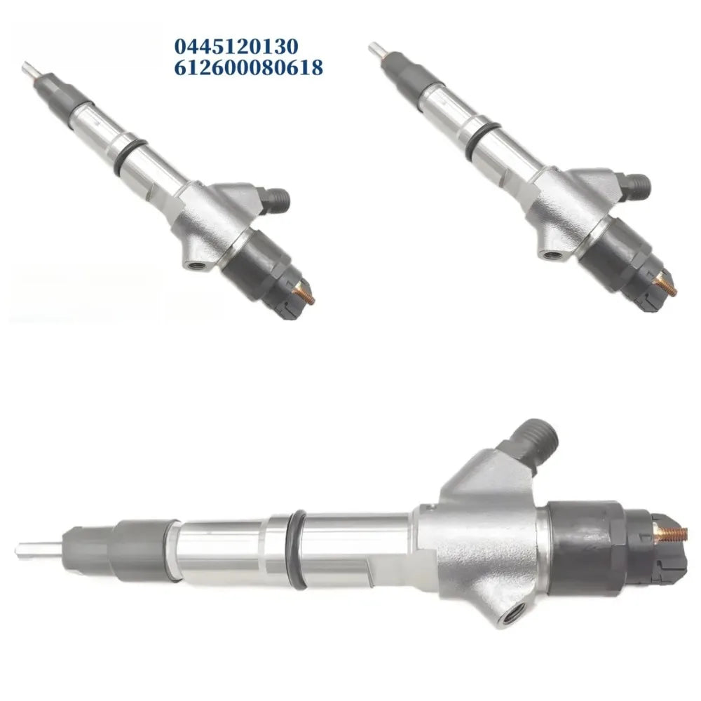 Fuel Injector0445120130/120222 Diesel Fuel Injector for Weichai WD10Delong 612600080618 InjectionValve-High Flow Car Accessories