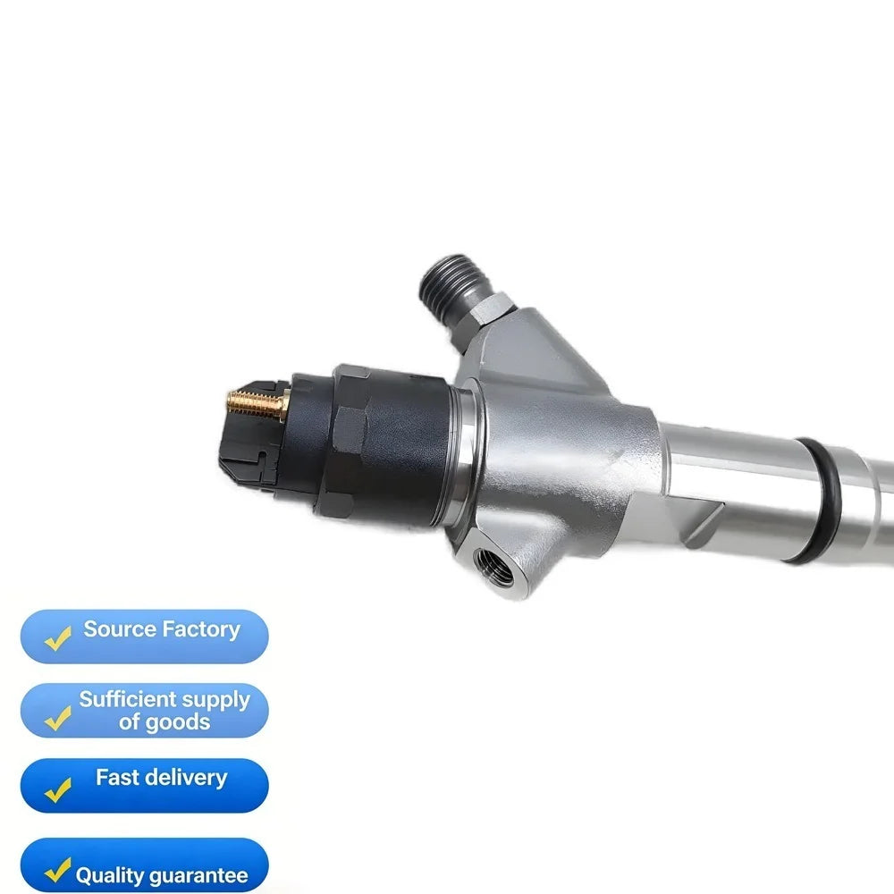 Fuel Injector 0445120227 Common Rail Fuel Injector for Weichai WP12 Delong 612600080977 Injection Valve-High FlowCar Accessories