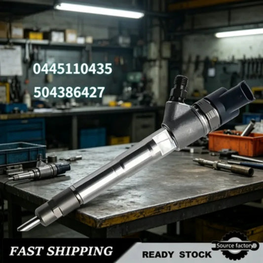 0445110435 Diesel Fuel Injector for Fiat IVECO 504386427 0986435165-Low Emission Fast Shipping