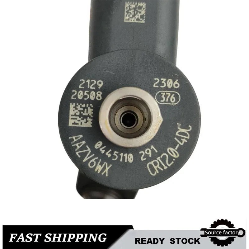Diesel Fuel Injector Assembly 0445110291 1112010-55D for BAW Fenix FAW LD TruckLow Emission Fast Shipping