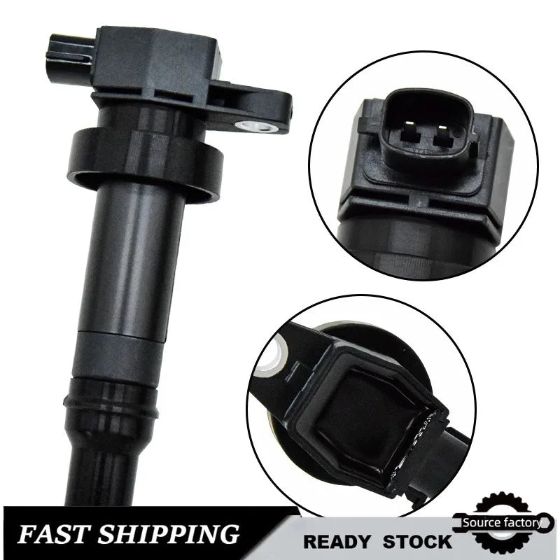 4 PCS Auto Ignition Coil for Kia 1.4L1.6L Hyundai Ix25i30 UF636 27301-2B010 Easy Installation Fast Shipping