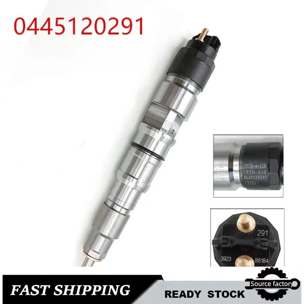 Fuel Injector 0445120291 Fuel Common Rail Injector for YUCHAI High Flow Car Accessories