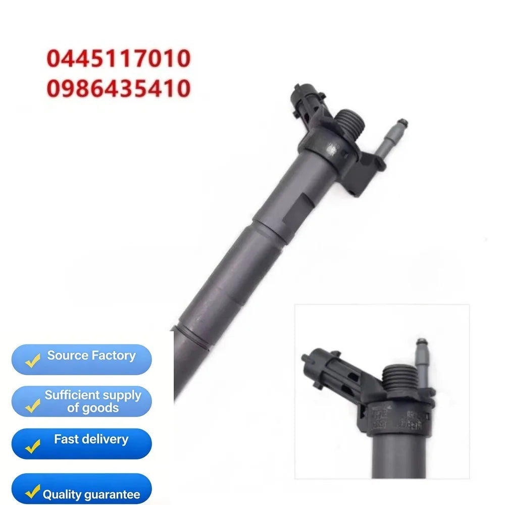 Fuel Injector 0986435410/0445117010 For 2011 - 2016 6.6L LML Reman Universal Duramax Fast Shipping