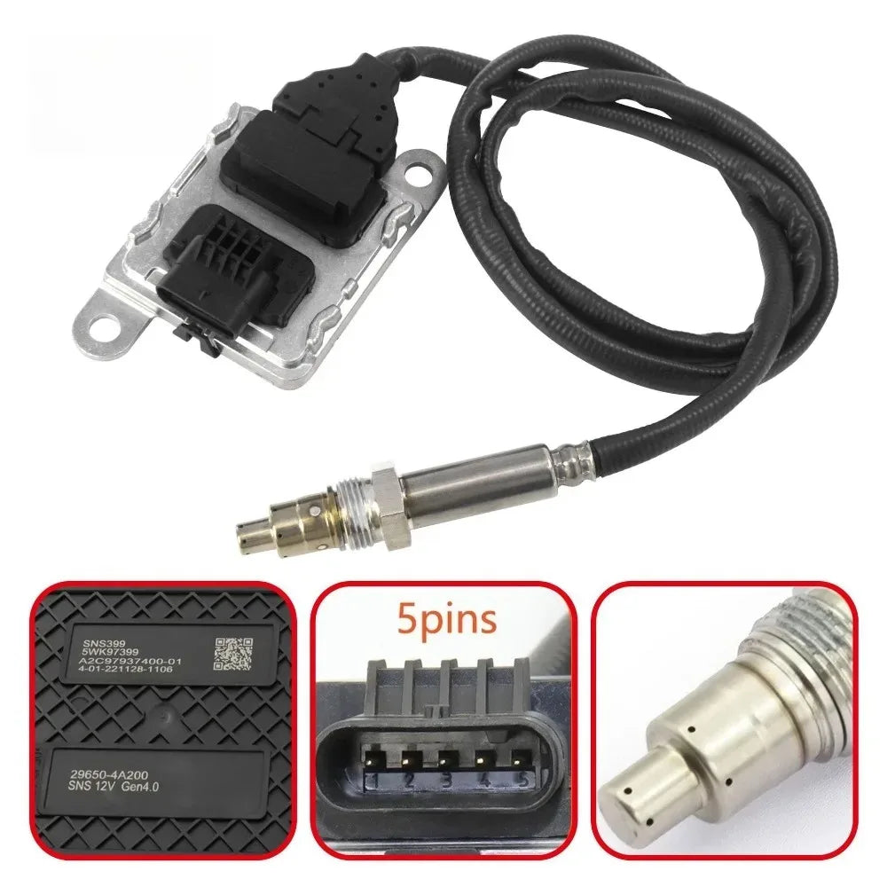 NOx Sensor 29650-4A200 for Hyundai Kia H1 TQ 2.5 CRDI 2015-2018 Nitrogen Oxygen SensorReplacement PartsReady To Ship