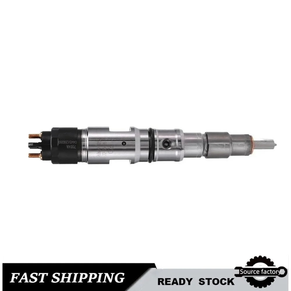 Fuel Injector0445120040 Diesel Fuel Injector 6510401-7001 for DAEWOO DOOSAN Common Rail Injector-High FlowCar Accessories