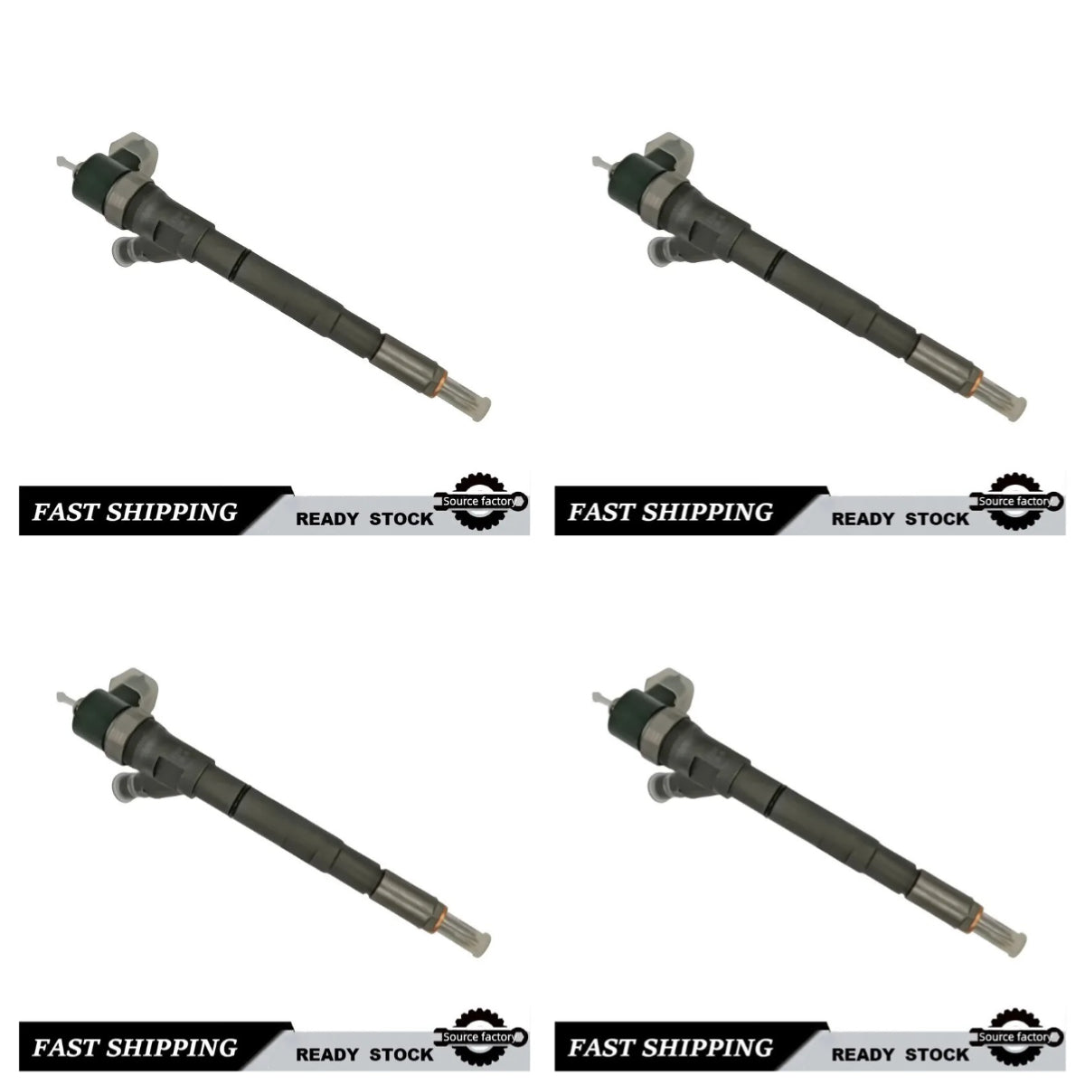 0445110724 33800-4A500 Common Rail Fuel Injector for Hyundai H-1/Starex/Kia -Low Emission Fast Shipping