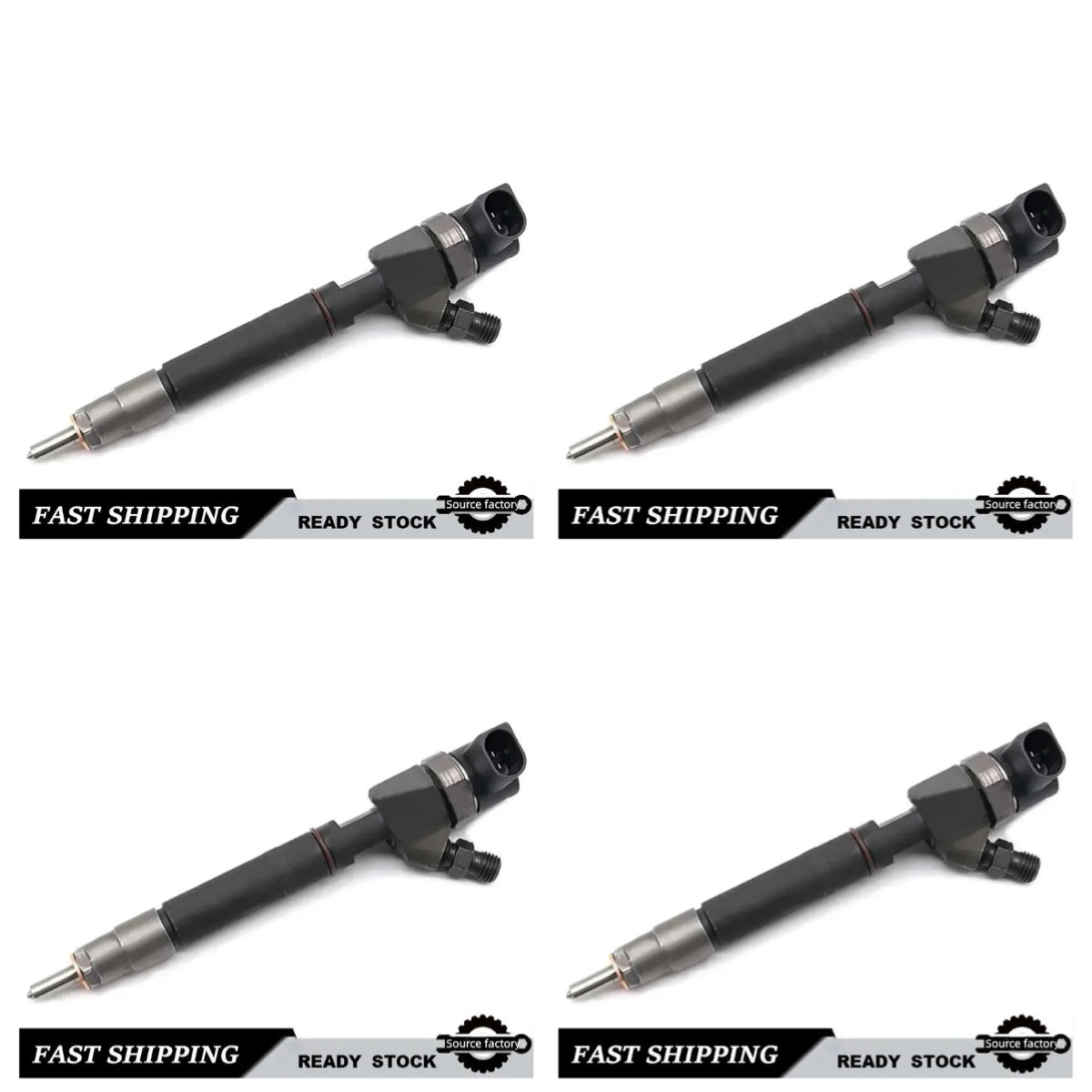 0445110179 A6460700487 Fuel Injector for Mercedes Viano 2.0d OM646 DE22LA W639-Low Emission Fast Shipping