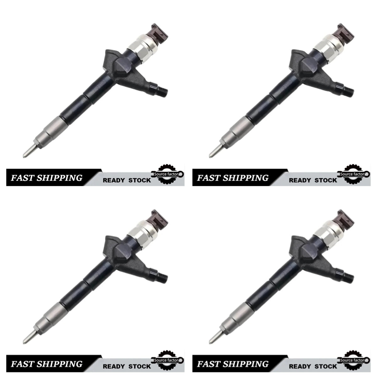 Common Rail Injector095000-6244 16600-VM00 ABCD Diesel Fuel Injector for Nissan Navara YD25-car accessories Fast Delivery