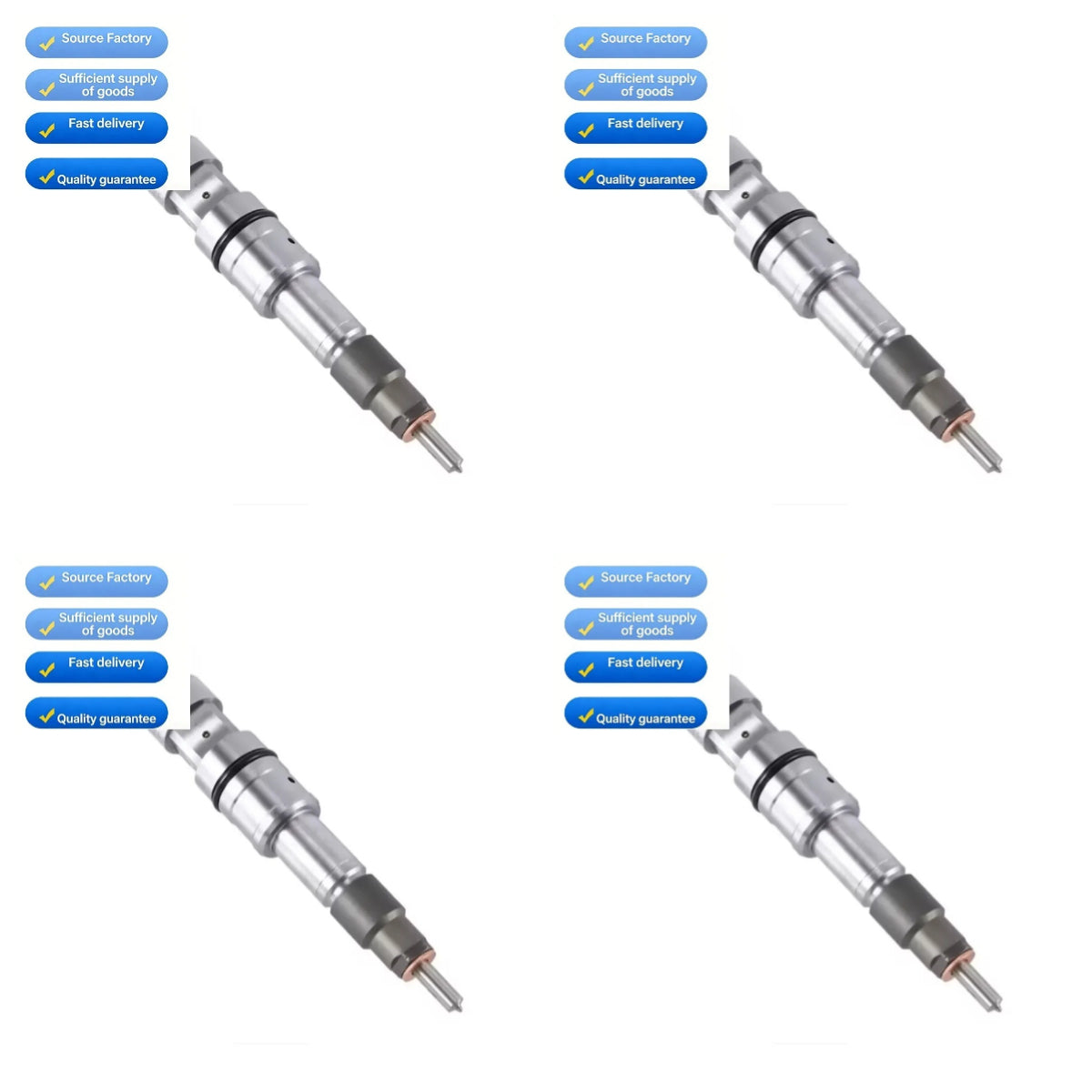 Sufficient Stock Available0445120478 High Pressure Common Rail Injector For Dongfeng Cummins Komatsu Manman Injector AutoParts