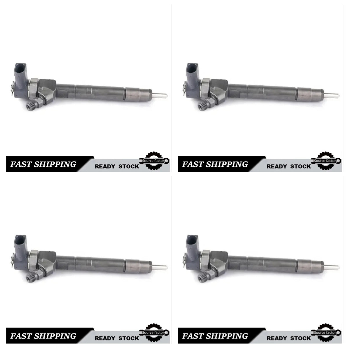 0445110012 Diesel Fuel Injection Common Rail Injector A6110700587 for Mercedes-Low Emission Fast Shipping