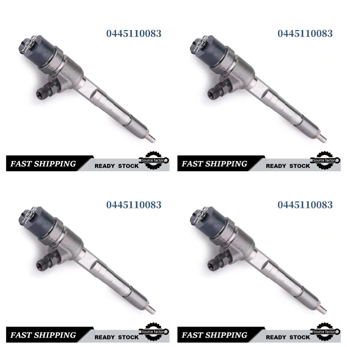 0445110083 0986435078 Fuel Injector for Fiatlancia for Opel 1.3JTD 1.3 CDTI-Low Emission Fast Shipping